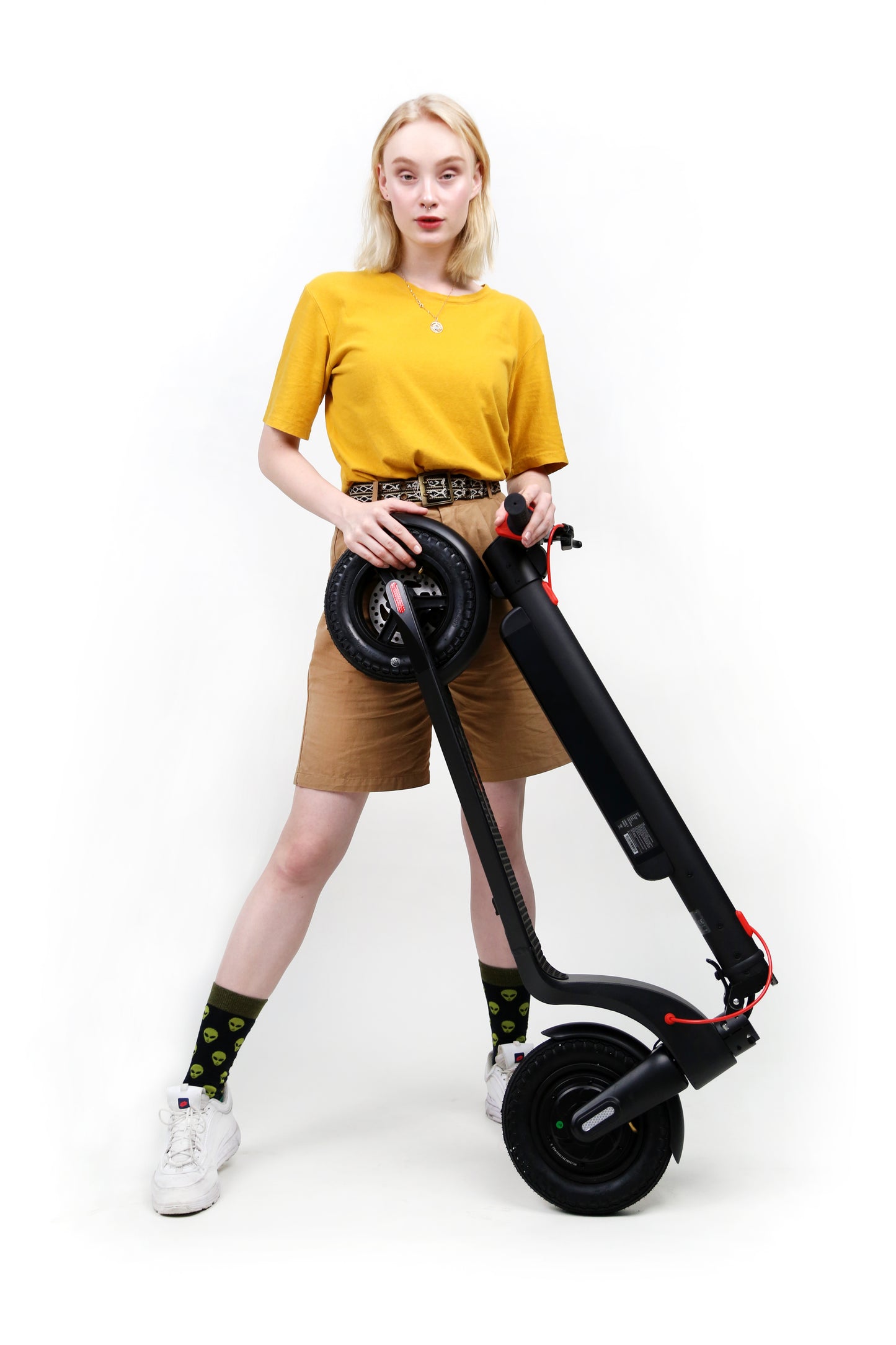 IGY X8 Electric Scooter 350W Foldable-Green Gears Elect