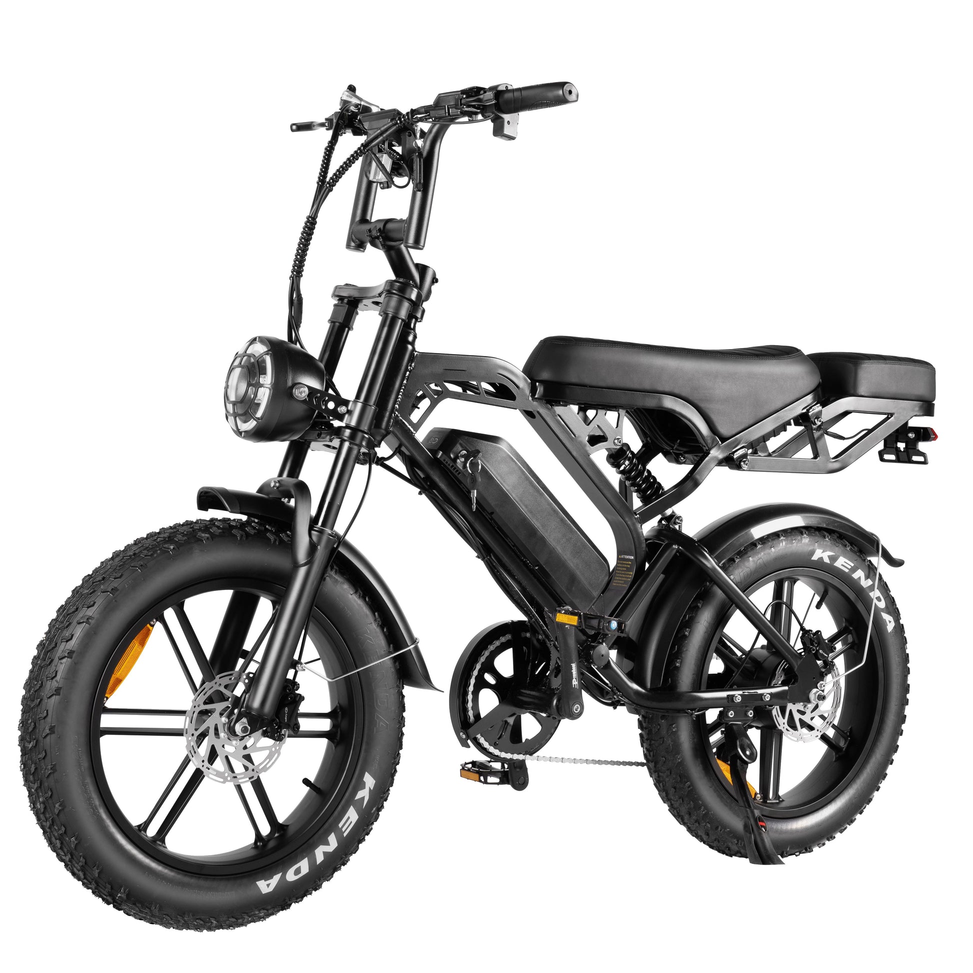 Qmwheel V20 Moto -Cross Electric Bike-Green Gears Elect