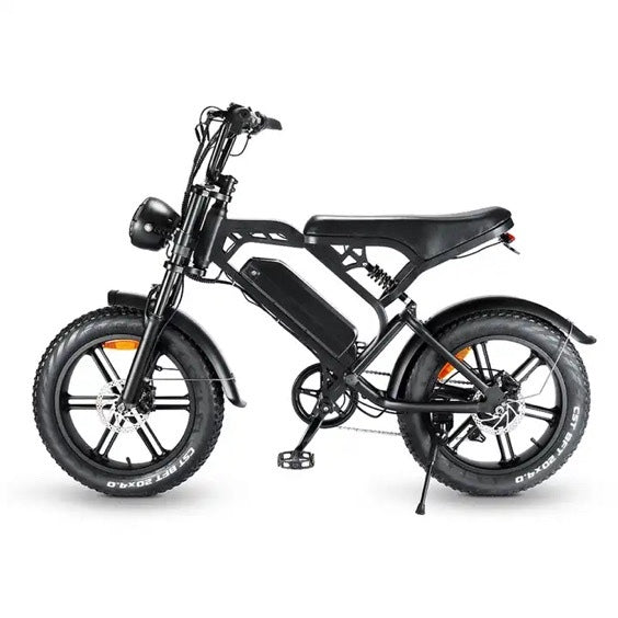 Qmwheel V20 Moto -Cross Electric Bike-Green Gears Elect