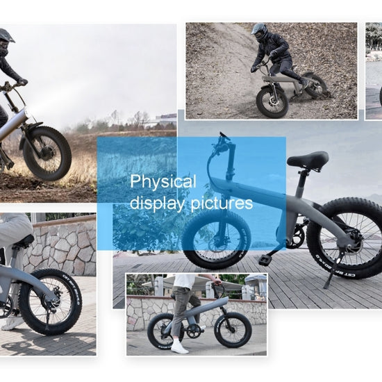 Q3 Plus: All-Terrain Off-Road Electric Rear Drive Mountain E-Bike