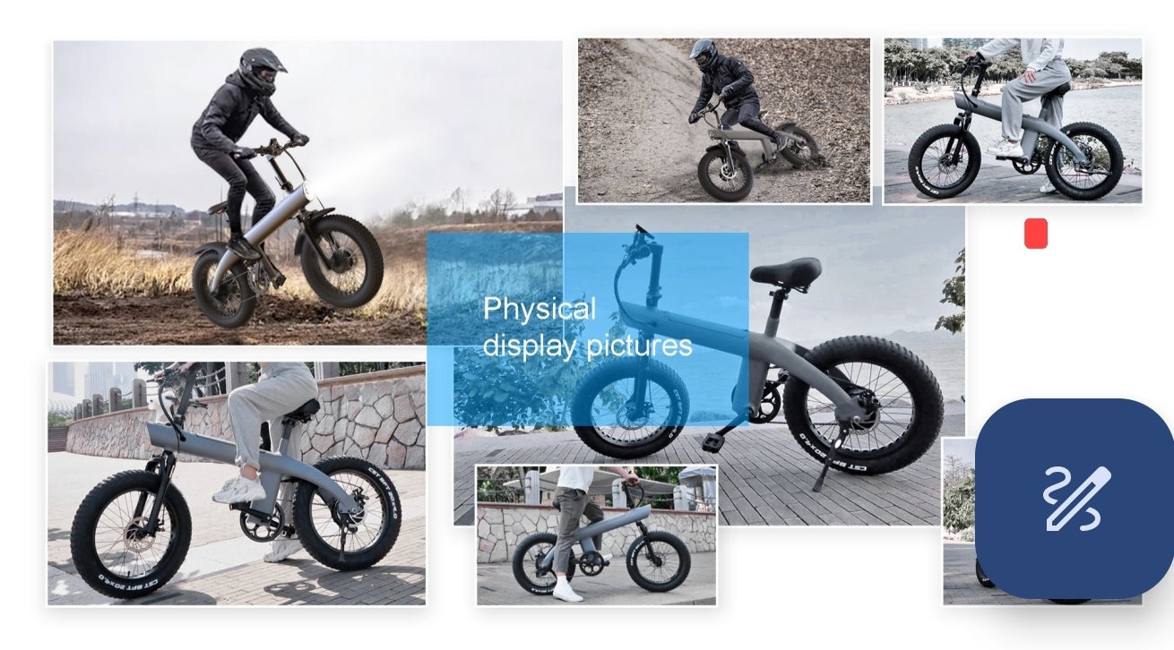 Q3 Plus: All-Terrain Off-Road Electric Rear Drive Mountain E-Bike